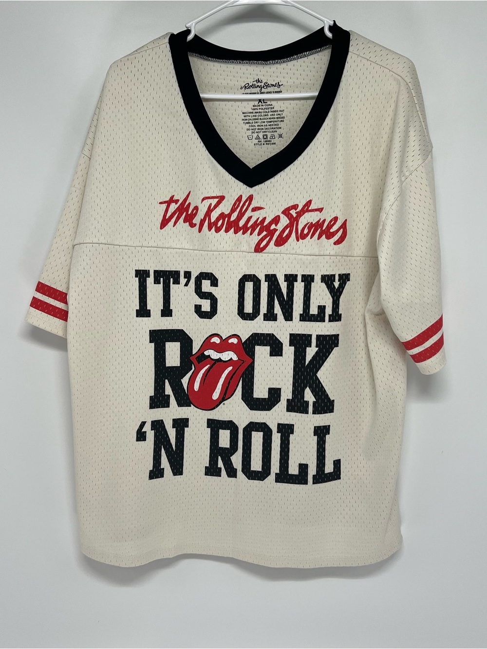 The Rolling Stones jersey women’s XL